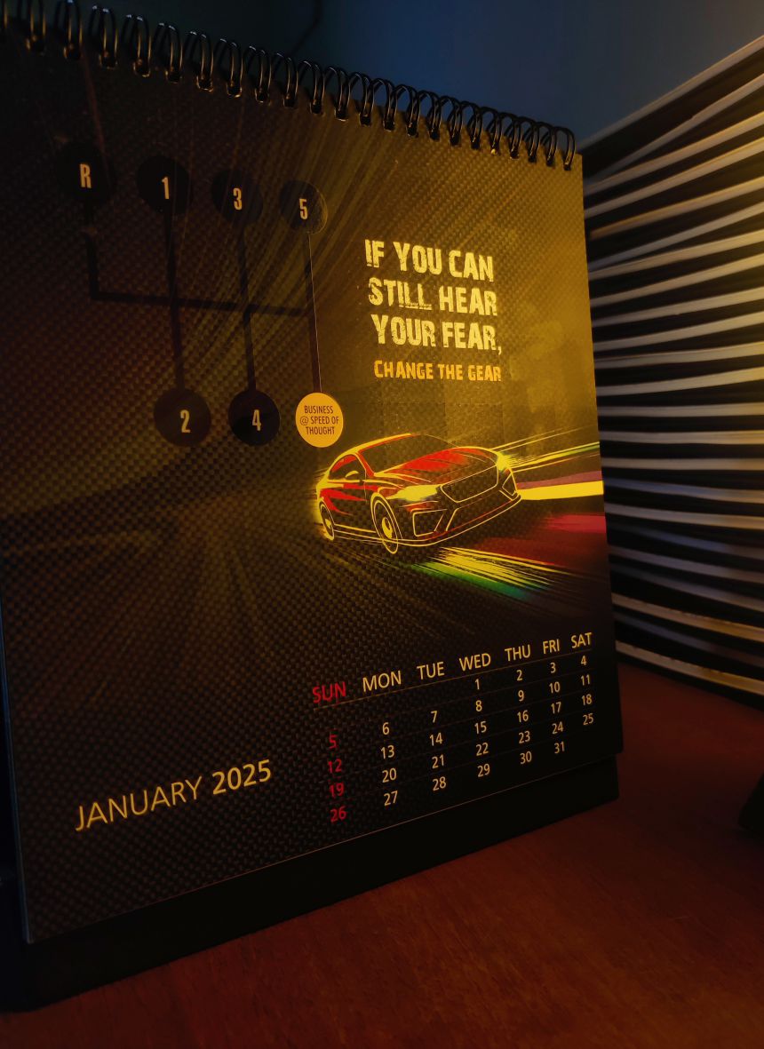 Our 2025 Speed Calendar: Where Time Meets Momentum