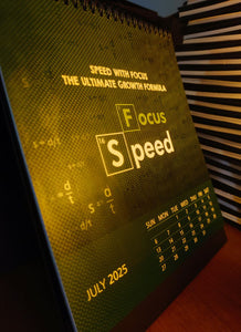 Our 2025 Speed Calendar: Where Time Meets Momentum