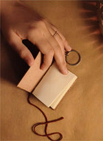 Load image into Gallery viewer, Mini Leather Diary - Indian Motifs
