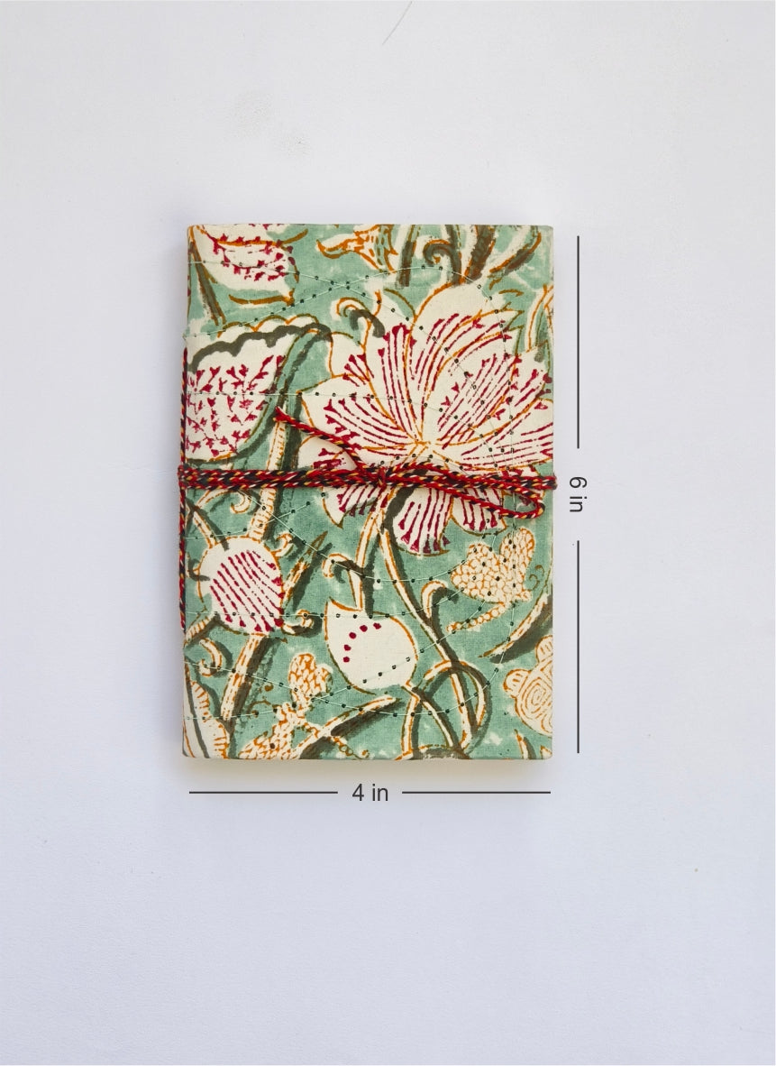 Hand Block Printed Diary Set of 2