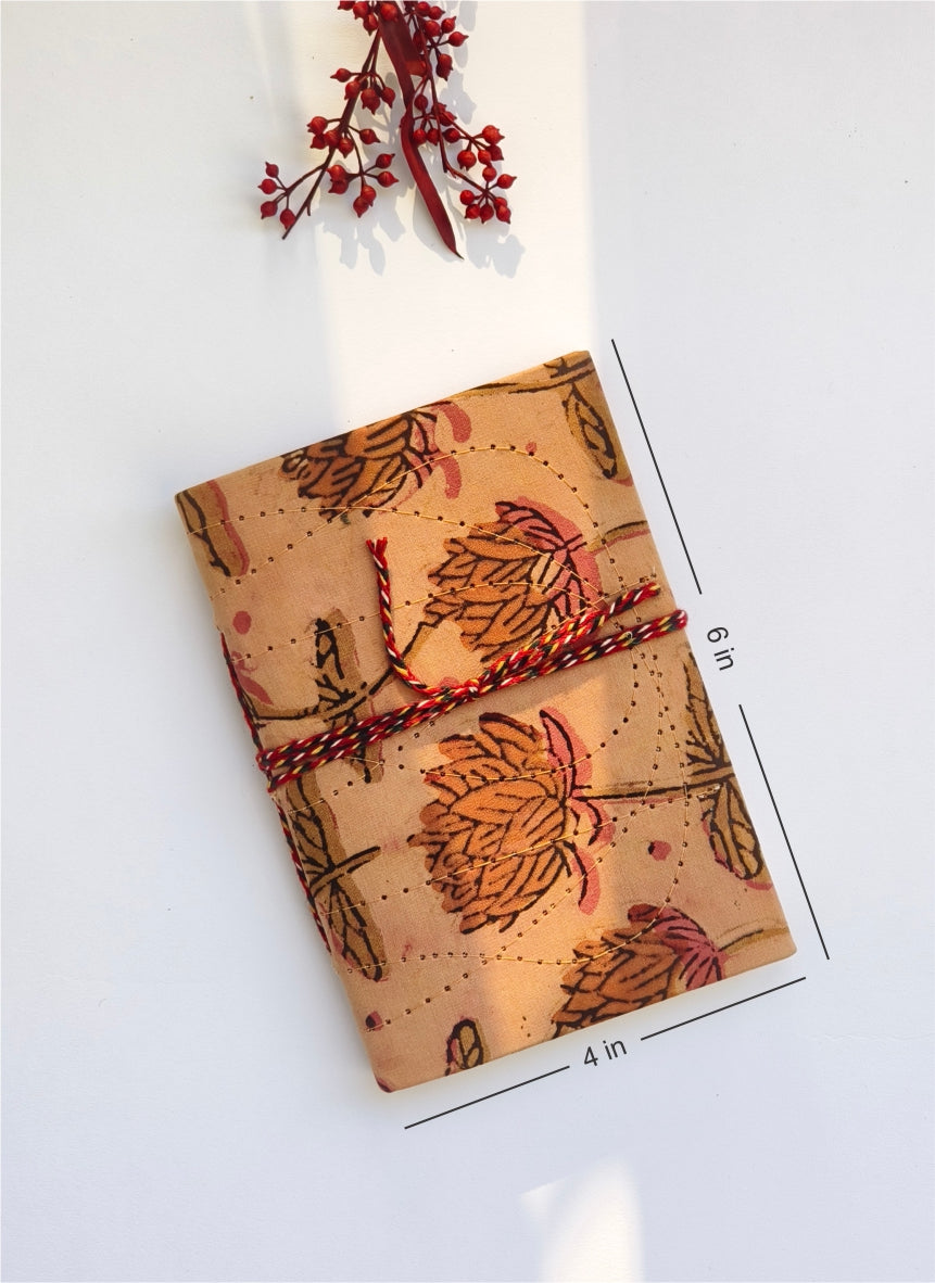 Classic Hand Block Printed Diary Set of 2