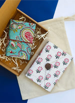 Load image into Gallery viewer, Indian Motif Diary Set of 2
