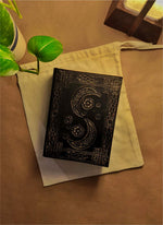 Load image into Gallery viewer, Handmade Black Leather Diary
