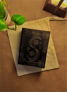 Handmade Black Leather Diary