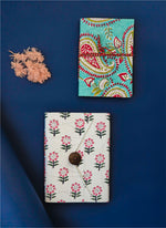 Load image into Gallery viewer, Indian Motif Diary Set of 2
