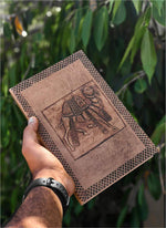 Load image into Gallery viewer, Camel - Handmade Leather Diaries
