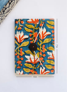 Hand Block Printed Diary Set of 3