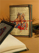 Load image into Gallery viewer, Radha Krishna Handmade Diary
