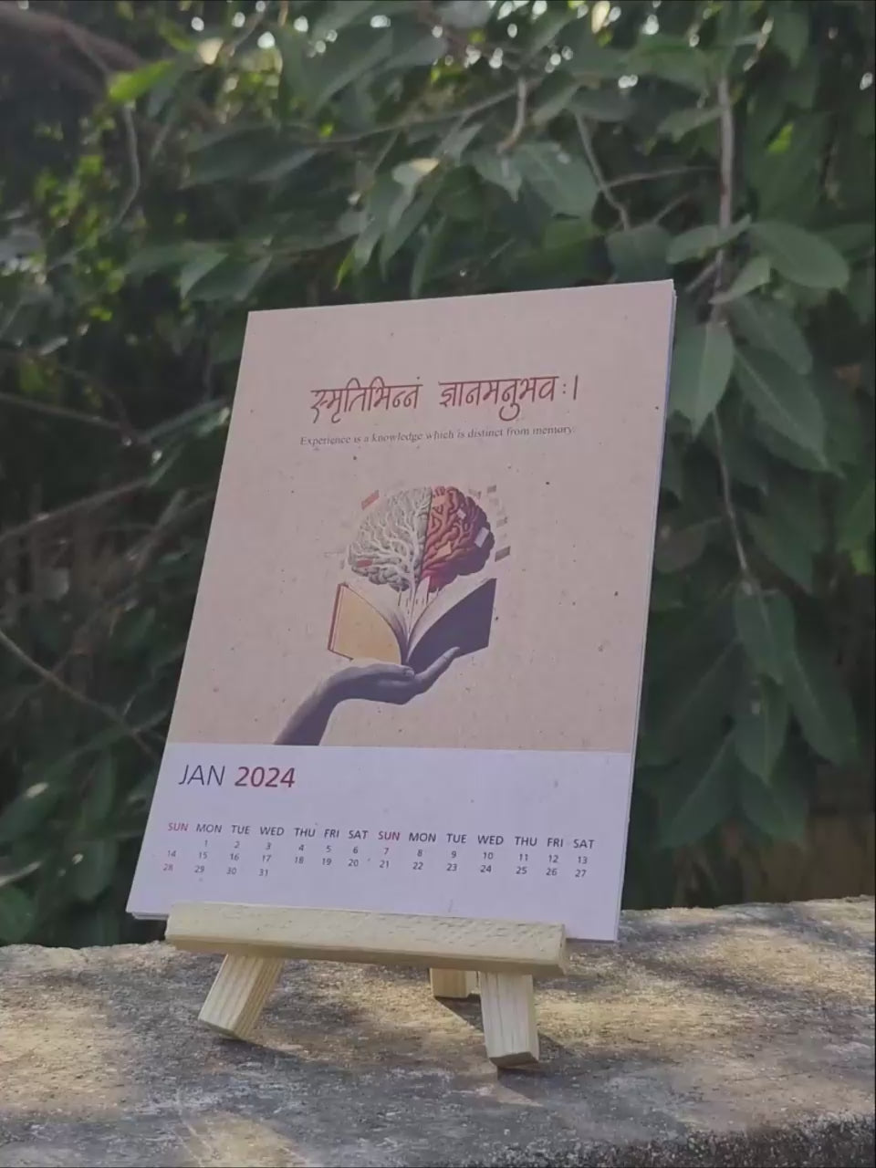 Sanskrit Quotes Calendar